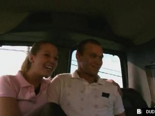 Girl convinces guy to fuck another dude