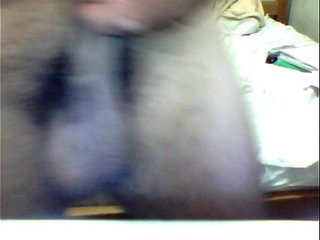 fucking my ass hole with a dildo