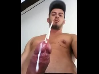 hot guy cumming